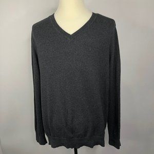 Men's JF J. Ferrar Gray Sweater Size L
